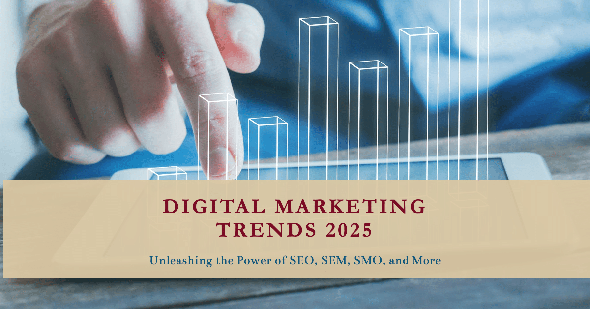 Digital Marketing Trends 2025: Unleashing the Power of SEO, SEM, SMO, and More with Sharesoft Technology